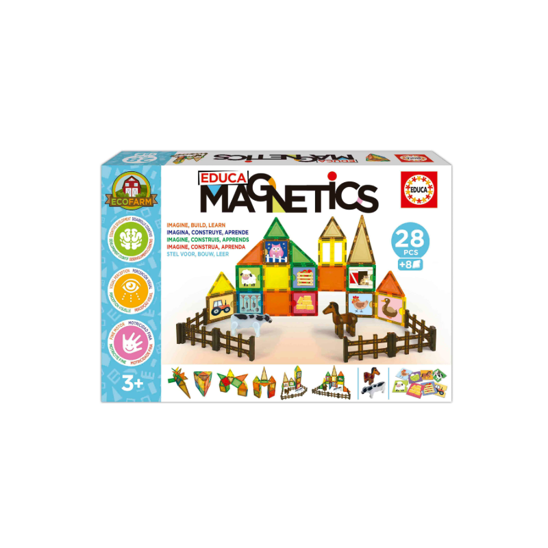 Educa Magnetics Ecofarm 28 Pcs