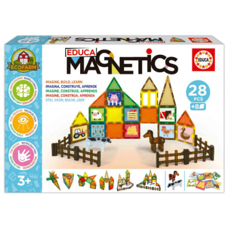 Educa Magnetics Ecofarm 28 Pcs