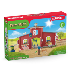 Schleich Casa Granja Con Animales Y Accesorios De Schleich
