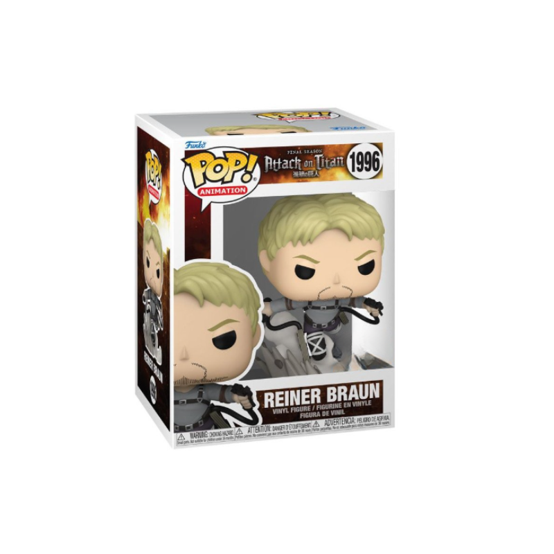 Funko Pop Ataque a los Titanes Reiner Braun De Toy Planet