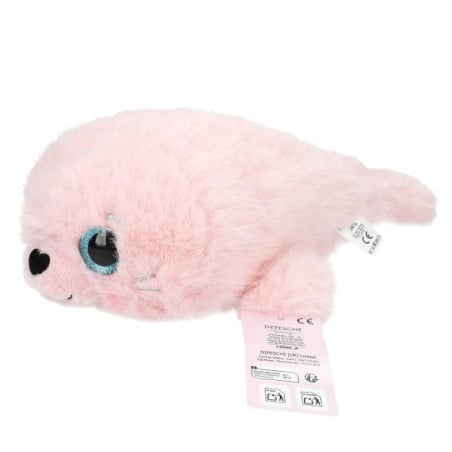Peluche Foca Rosa Robby Princess Mimi