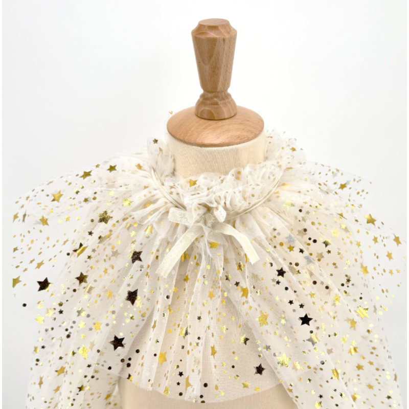 Set De Tutú Y Capa Blanco