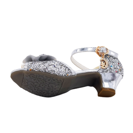 Zapatos Plateados Talla 30