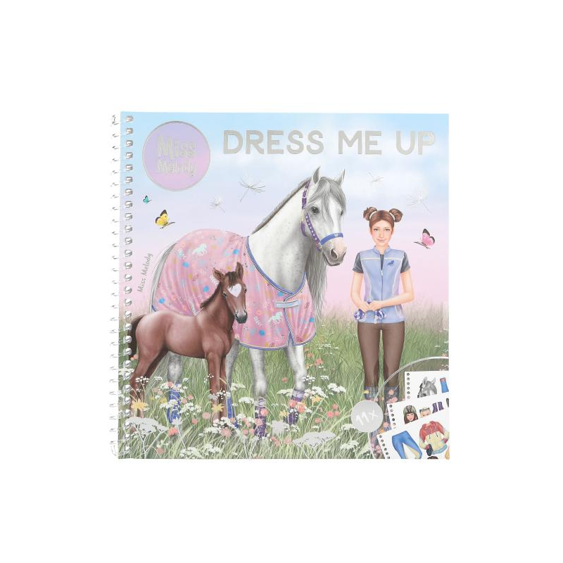 Miss Melody Cuaderno Dress Me Up