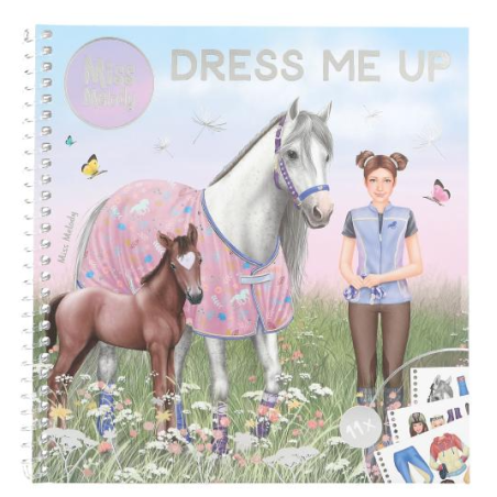 Miss Melody Cuaderno Dress Me Up