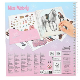 Miss Melody Cuaderno Dress Me Up 2