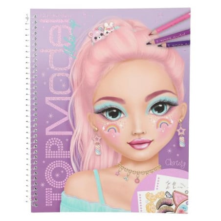 TopModel Make Up Cuaderno Para Colorear
