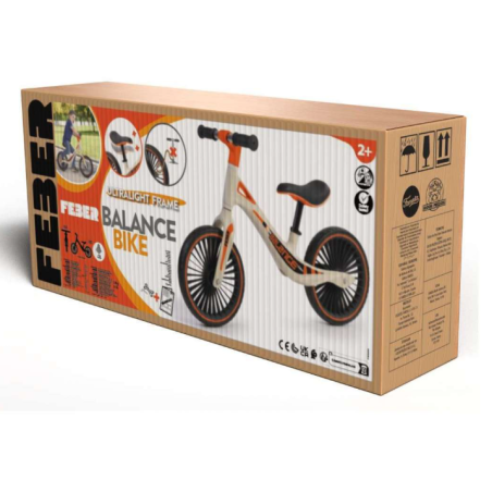 Bicicleta Sin Pedales Feber Balance Bike Blanca