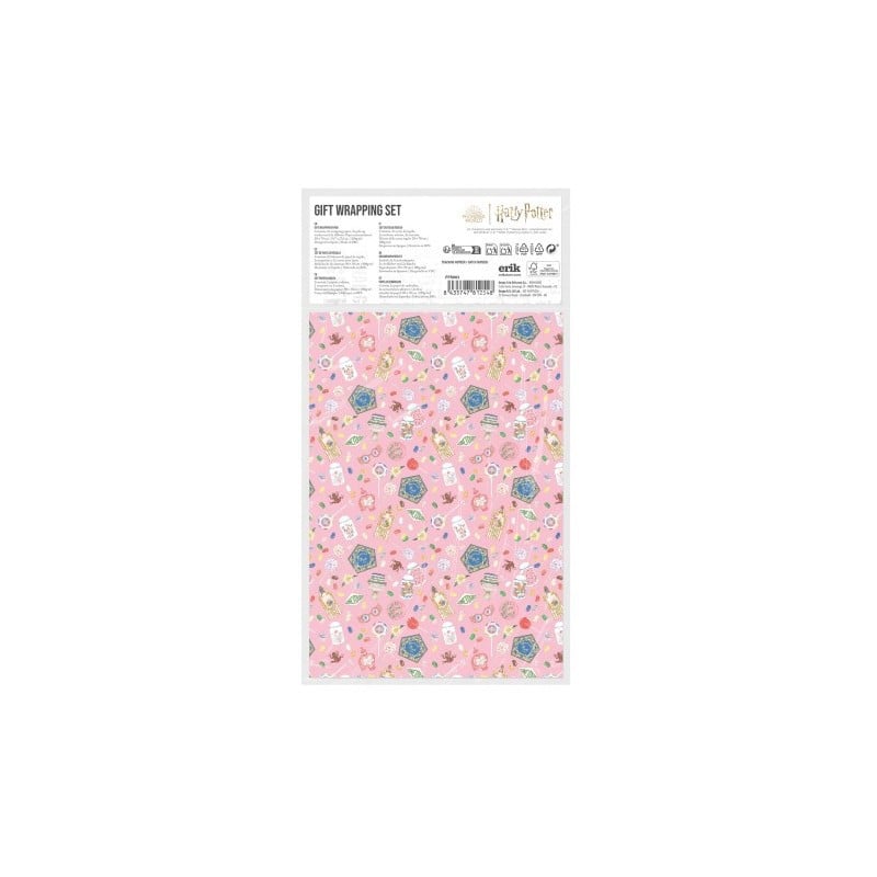 Set Papel Regalo Harry Potter