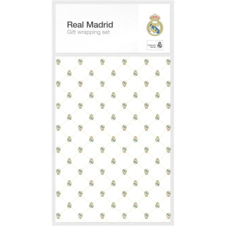 Set Papel Regalo Real Madrid