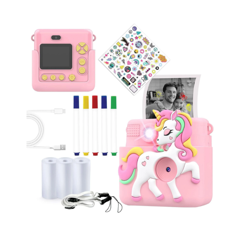 Cámara Instantánea Unicornio Rosa