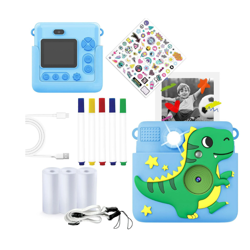 Cámara Instantánea Dinosaurio Azul