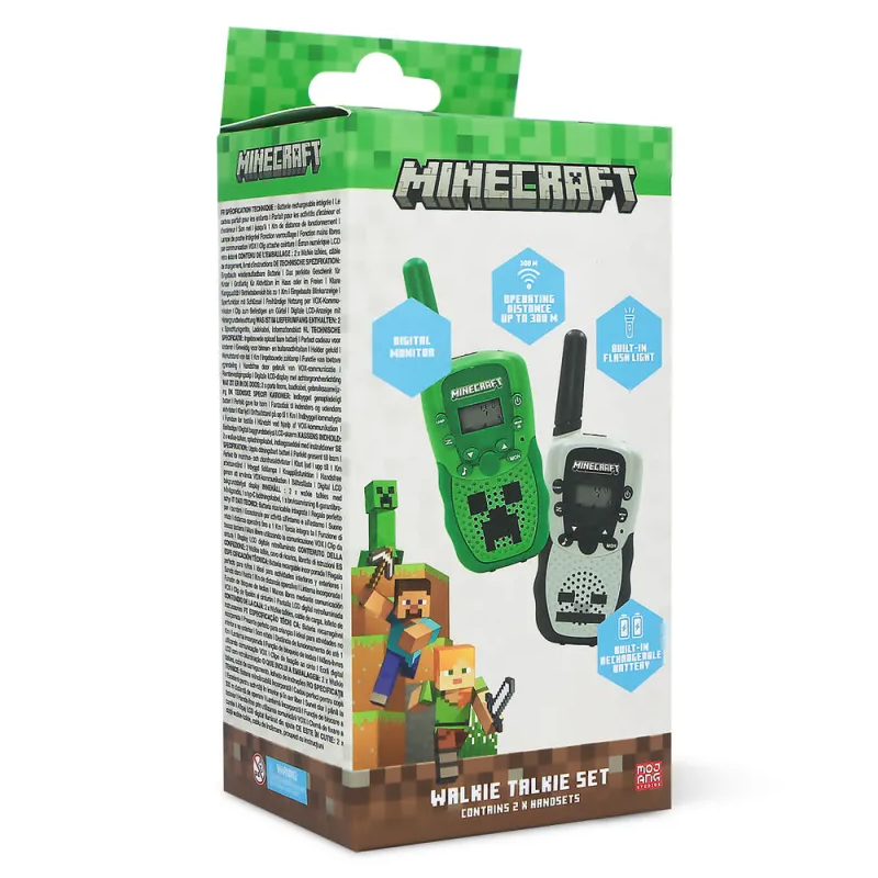 Walkie Talkie Minecraft De Representaciones Sanjurjo