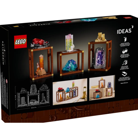 LEGO Ideas Colección Minerales