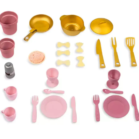 Cocina Loft Rosa Electrónica Smoby