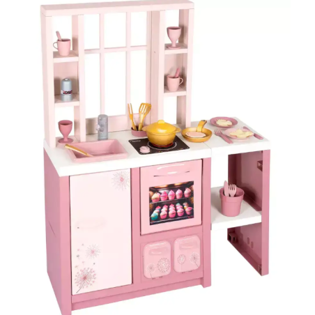 Cocina Loft Rosa Electrónica Smoby