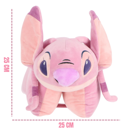 Lilo & Stitch Almohada Peluche Angel 2 en 1