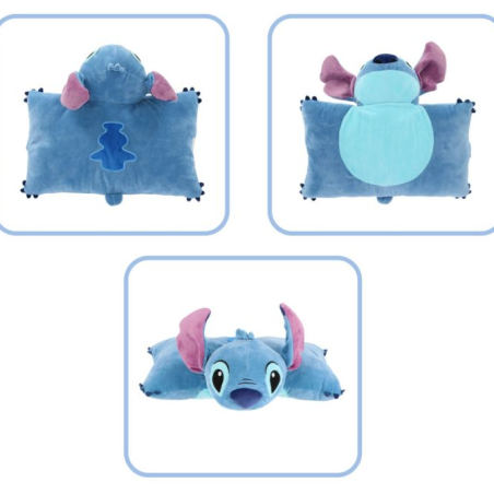 Lilo & Stitch Almohada Peluche 2 en 1 Stitch