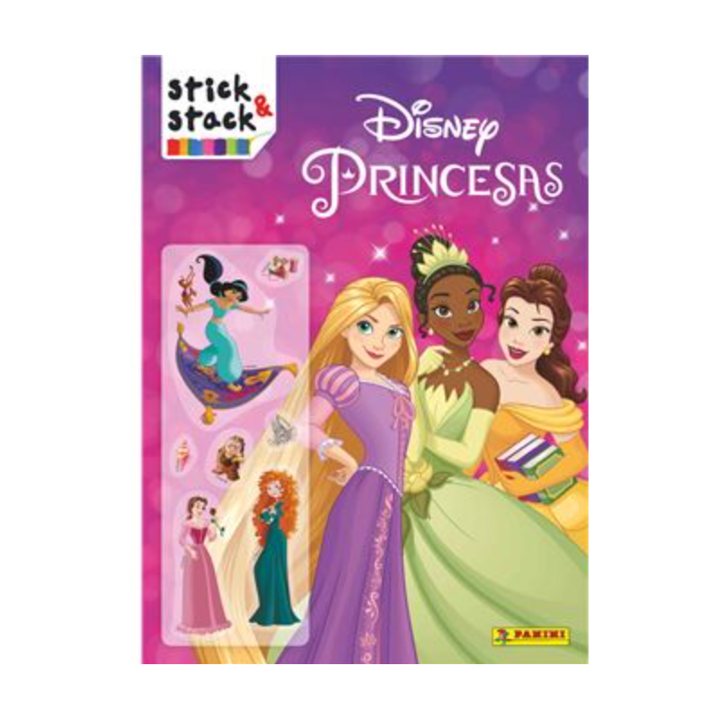Libro Stick & Stack Princesas Disney