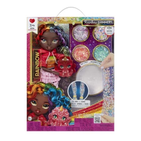 Rainbow High Shimmers Con Slime Iris