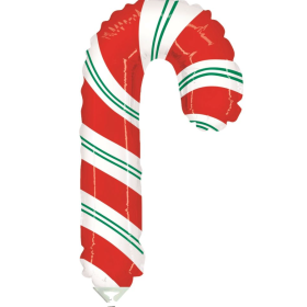 Mini Globo Bastón Caramelo Rojo De Liragram