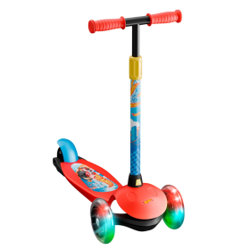 Patinete Hot Wheels Con Luces LED De Deqube