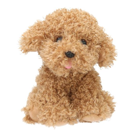 TopModel Perro De Peluche Holly Marrón Claro