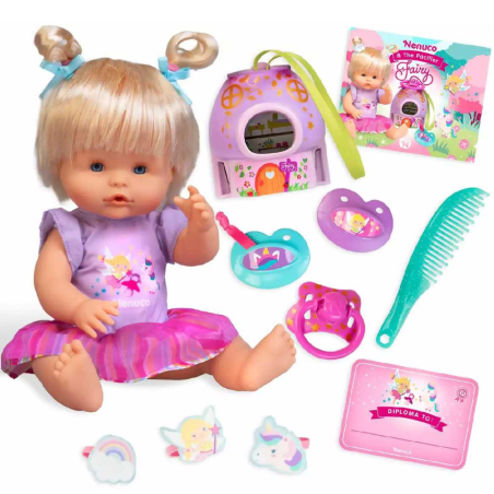 Muñeca Nenuco Chupetes De Hadas Con Accesorios
