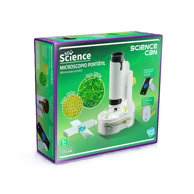 Microscopio Portátil De Canal Toys