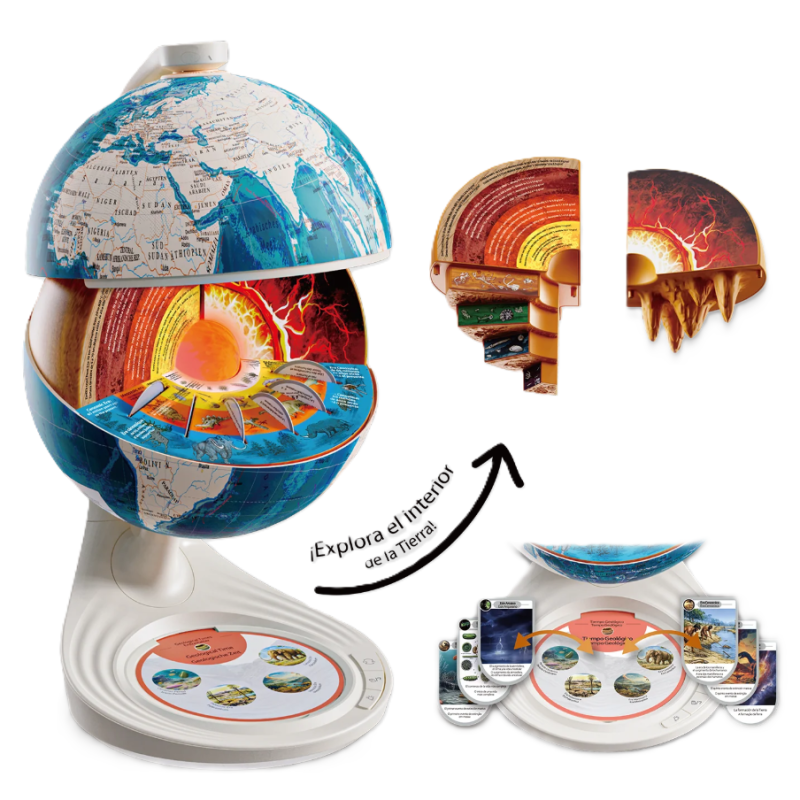 Globo Interactivo Exploración Y Aprende