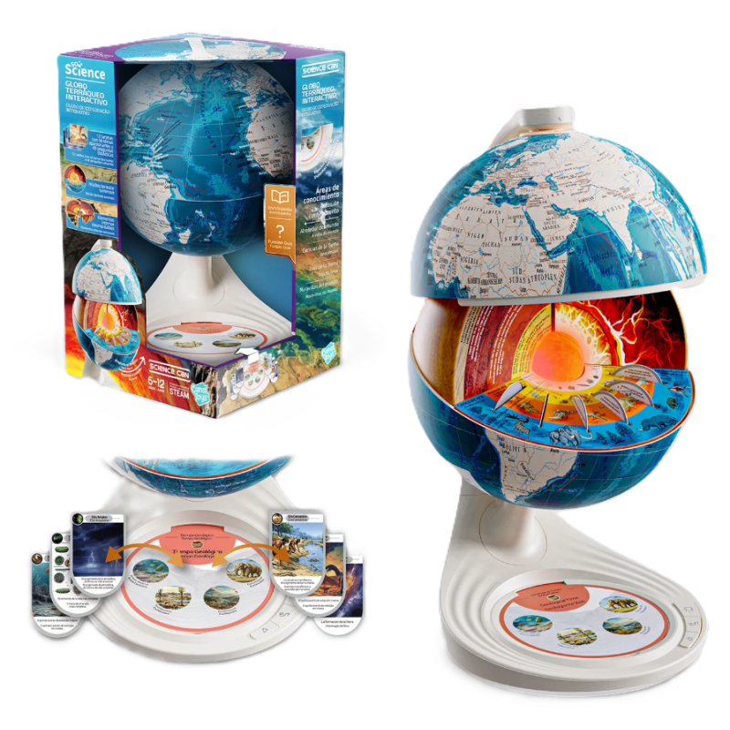 Globo Interactivo Exploración Y Aprende
