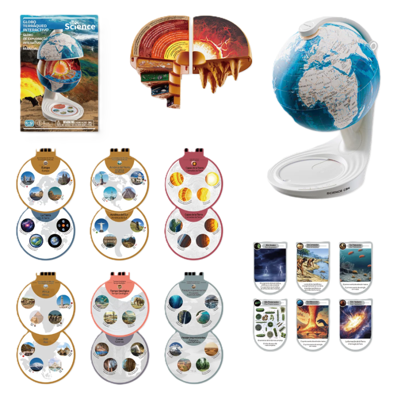 Globo Interactivo Exploración Y Aprende