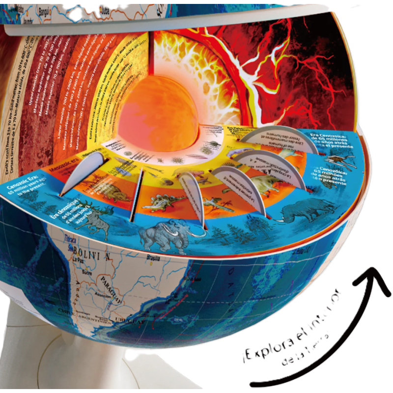 Globo Interactivo Exploración Y Aprende