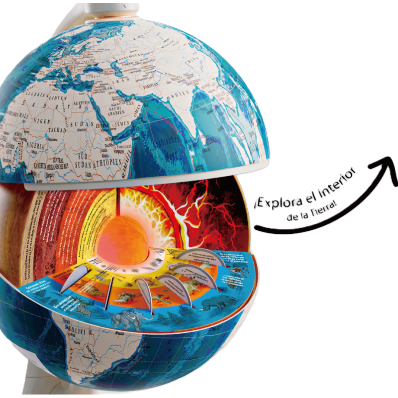 Globo Interactivo Exploración Y Aprende