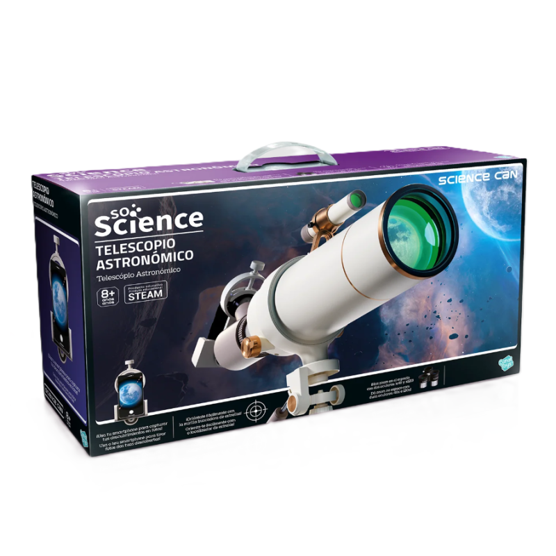 Telescopio Astronómico De Canal Toys