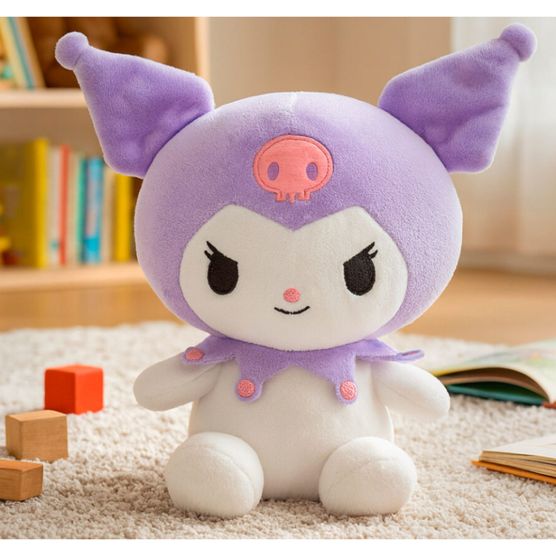 Peluche Kuromi Sanrio 20 Cm