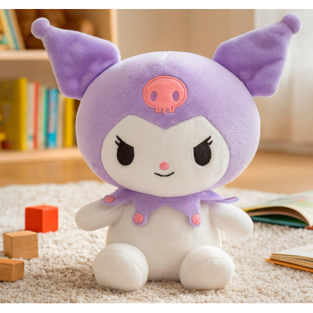 Peluche Kuromi Sanrio 20 Cm