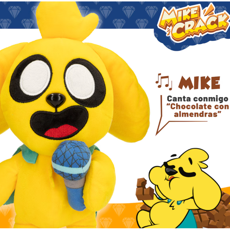Peluche Interactivo Mikecrack