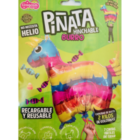 Piñata Globo Hinchable Burro De Fiesta Y Cumpleaños 2