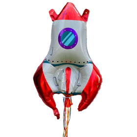 Piñata Globo Hinchable Cohete De Fiesta Y Cumpleaños