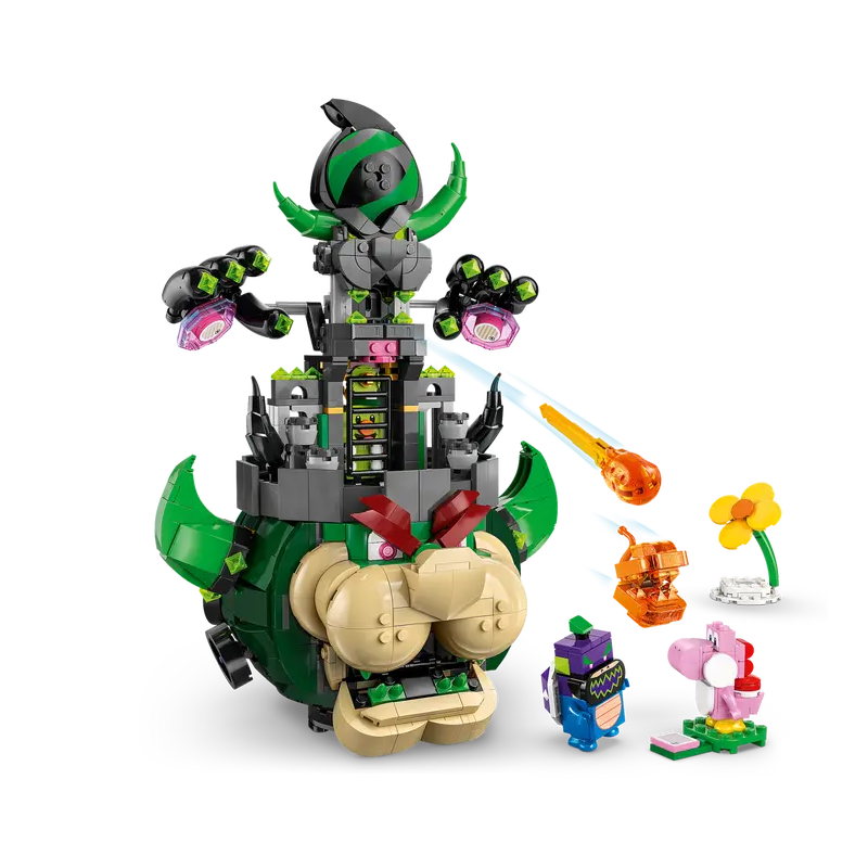 LEGO Super Mario Príncipe Florián Y Bowser Castillo