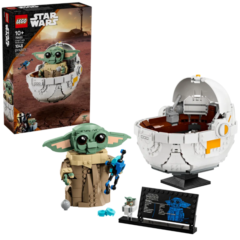 LEGO Star Wars Grogu Con Aerocuna De LEGO