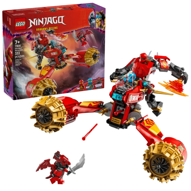 LEGO Ninjago Moto Meca De La Tormenta De Kai De LEGO