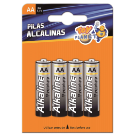 Pilas Alcalinas AA LR6 1,5 V