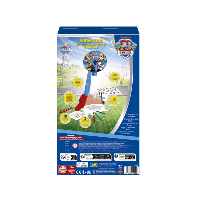Educa Proyector Patrulla Canina