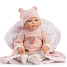 Muñeca Reborn Prematuro Lea Pintado A Mano