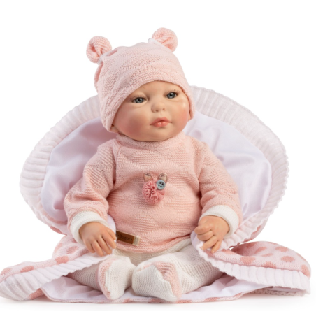 Muñeca Reborn Prematuro Lea Pintado A Mano