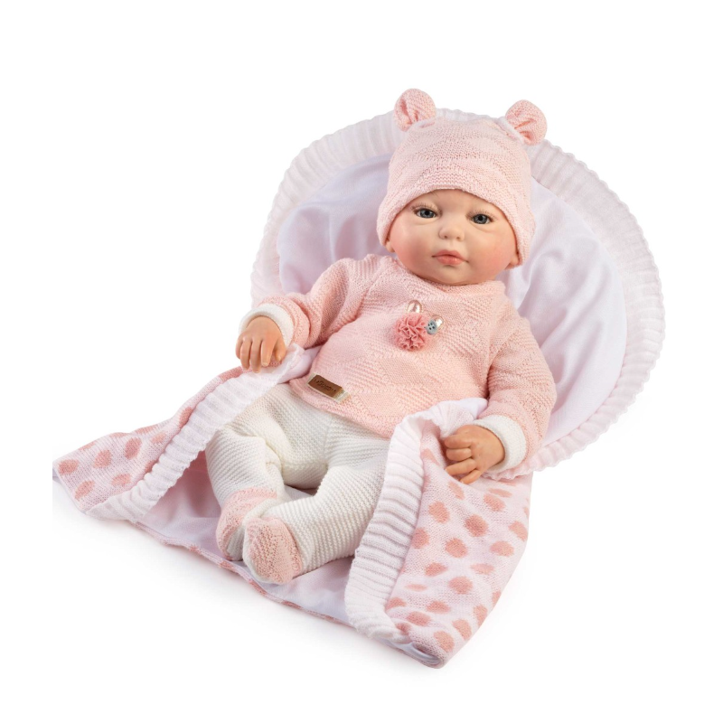 Muñeca Reborn Prematuro Lea Pintado A Mano