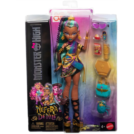 Monster High Nefera de Nile con Escaraba y Accesorios