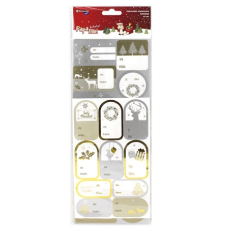Pegatinas Adhesivas Para Regalos 42 Und Surtido